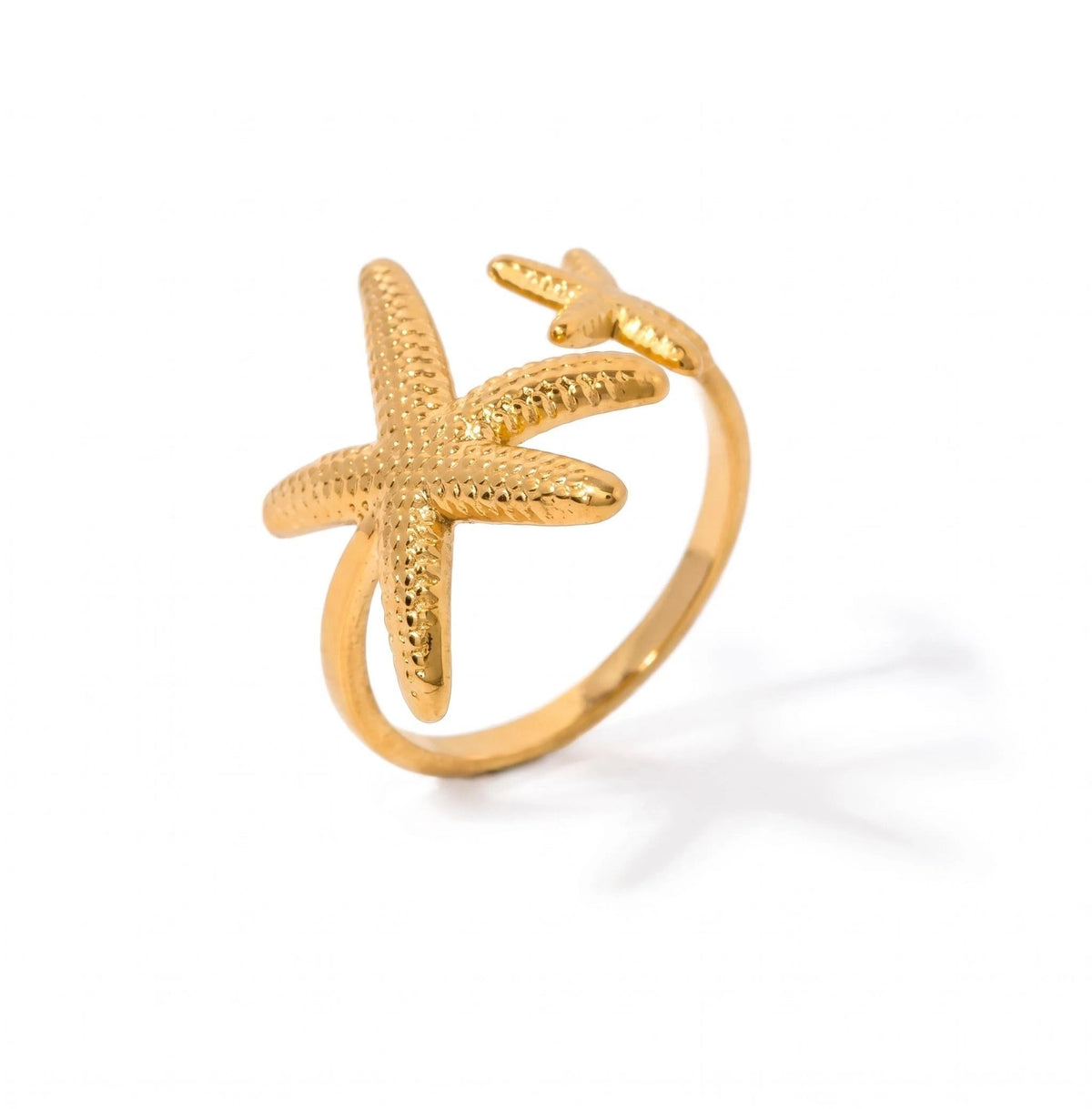 Starfish Kiss Ring