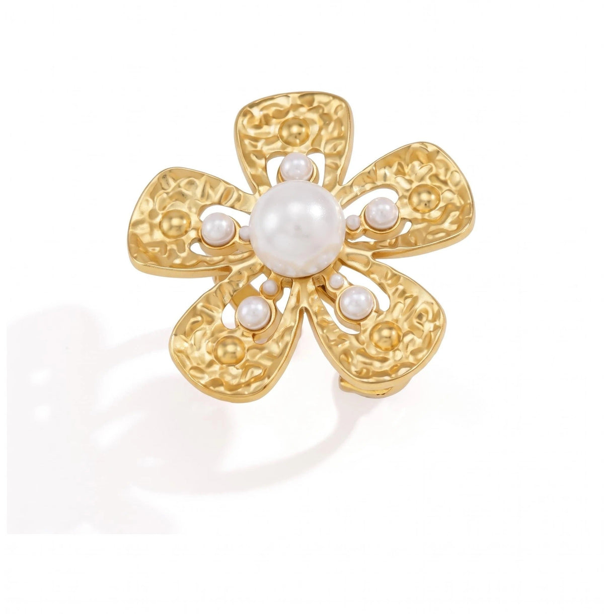 Pearl Posy Ring