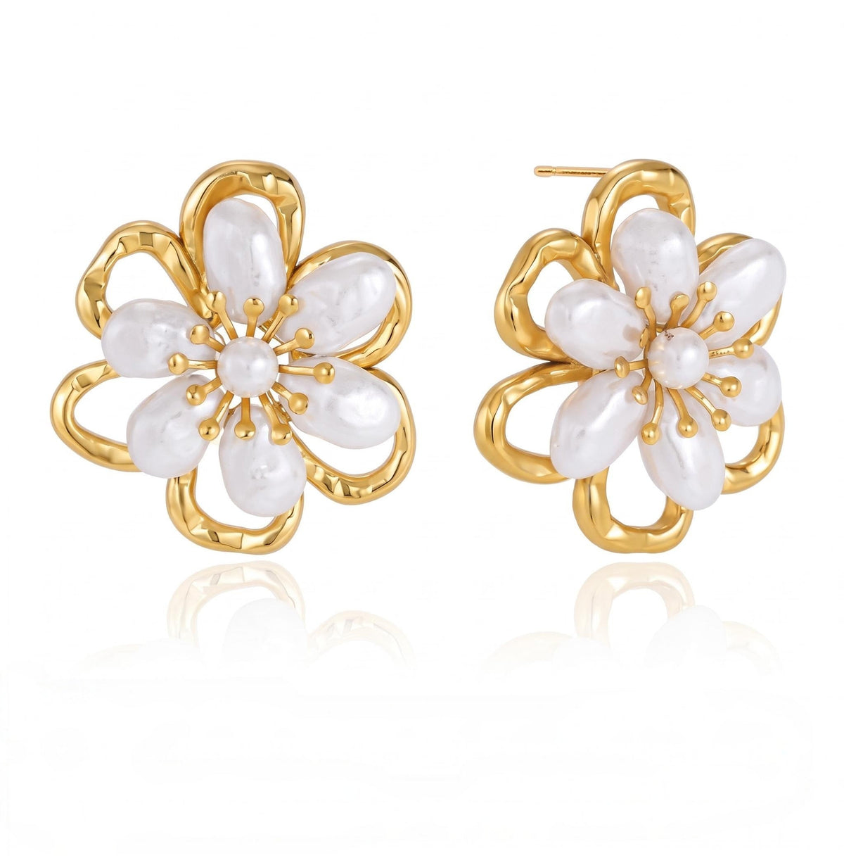 Snow Blossom Earrings