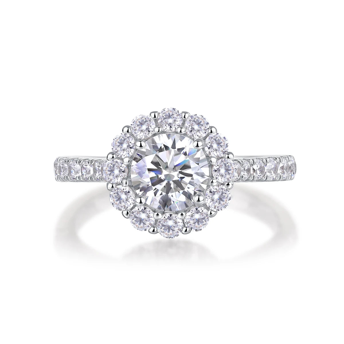 Rebecca - Halo Round Stone Engagement Ring