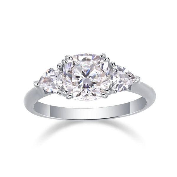 Eve - 3 Stone Marquise Shape Engagement Ring