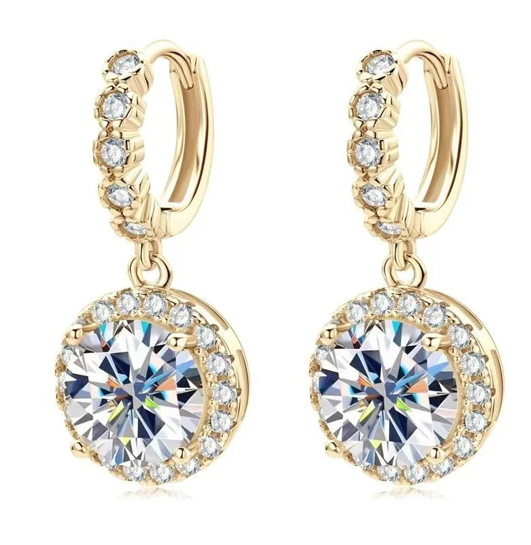 Sunflower Drop Earrings