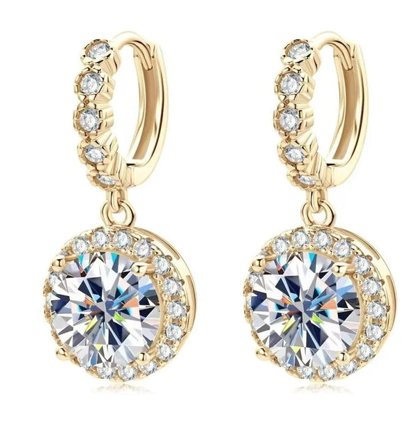 Sunflower Drop Earrings