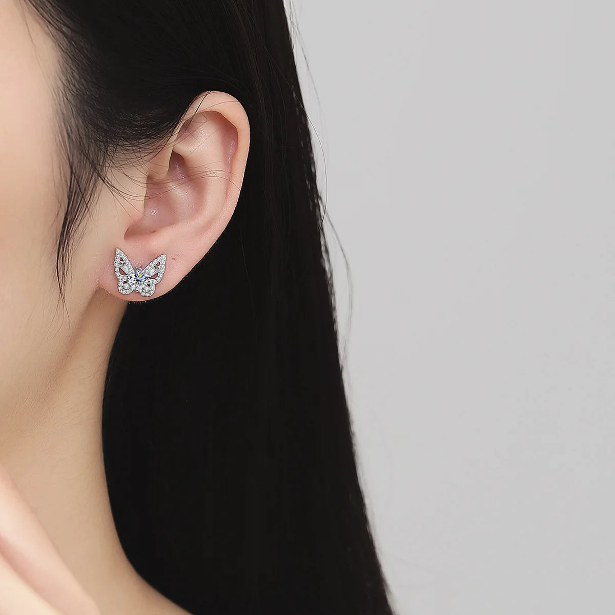 Butterfly Stud Earrings