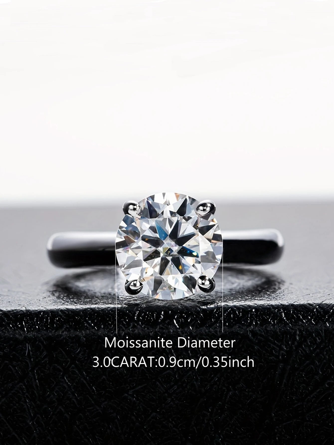 Frances - Round Stone Engagement Ring