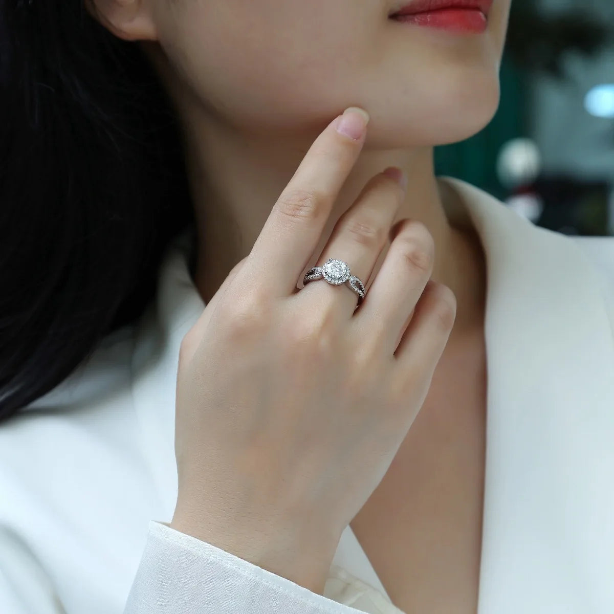 Lily - Twisted Vine Engagement Ring