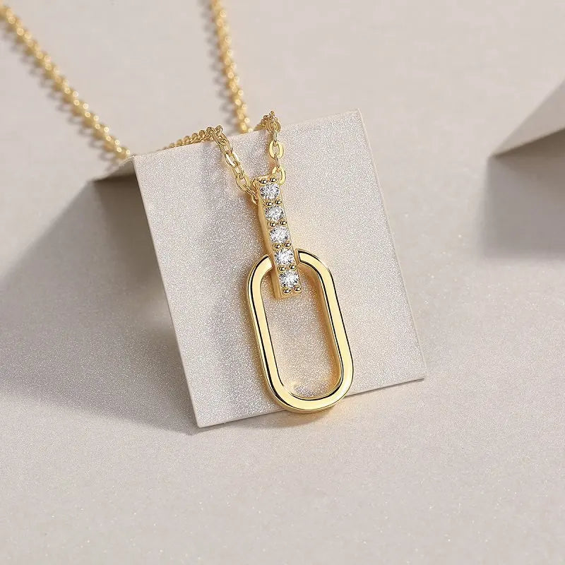 The Linear Link Necklace