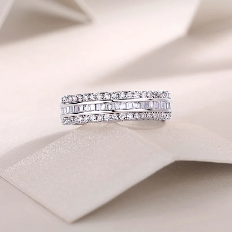 Three Layer Anniversary Ring