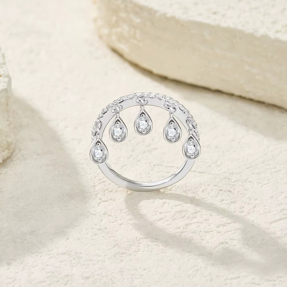 Stackable Dangle Ring