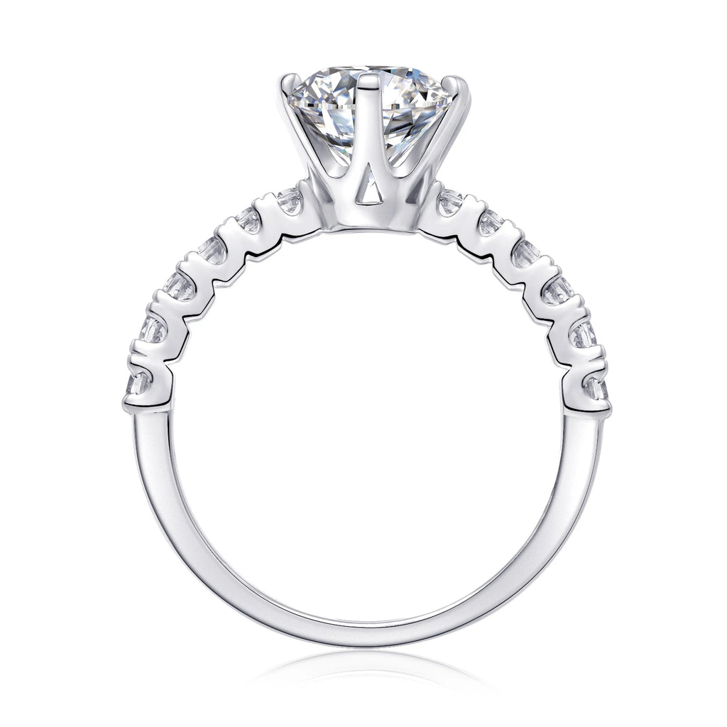 Alexandra - Round Stone Engagement Ring
