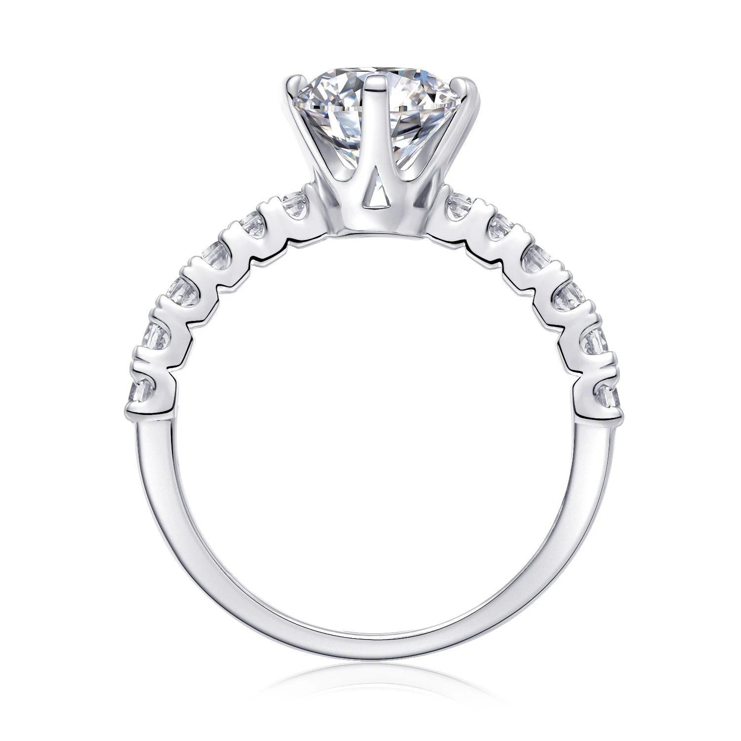 Alexandra - Round Stone Engagement Ring