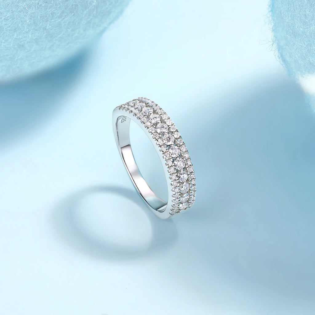 Dual-Row Anniversary Ring