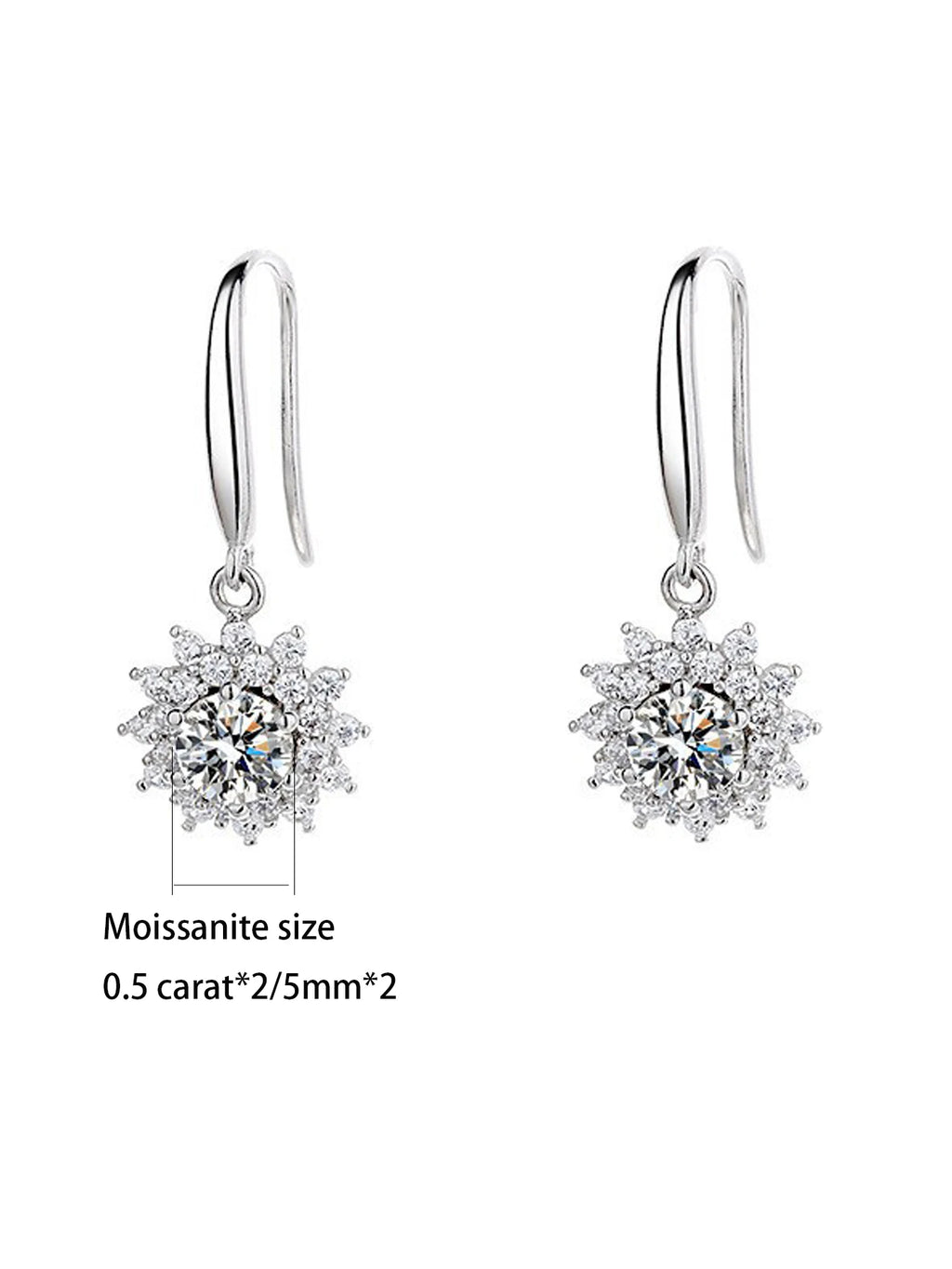 Sunflower Dangle Earrings