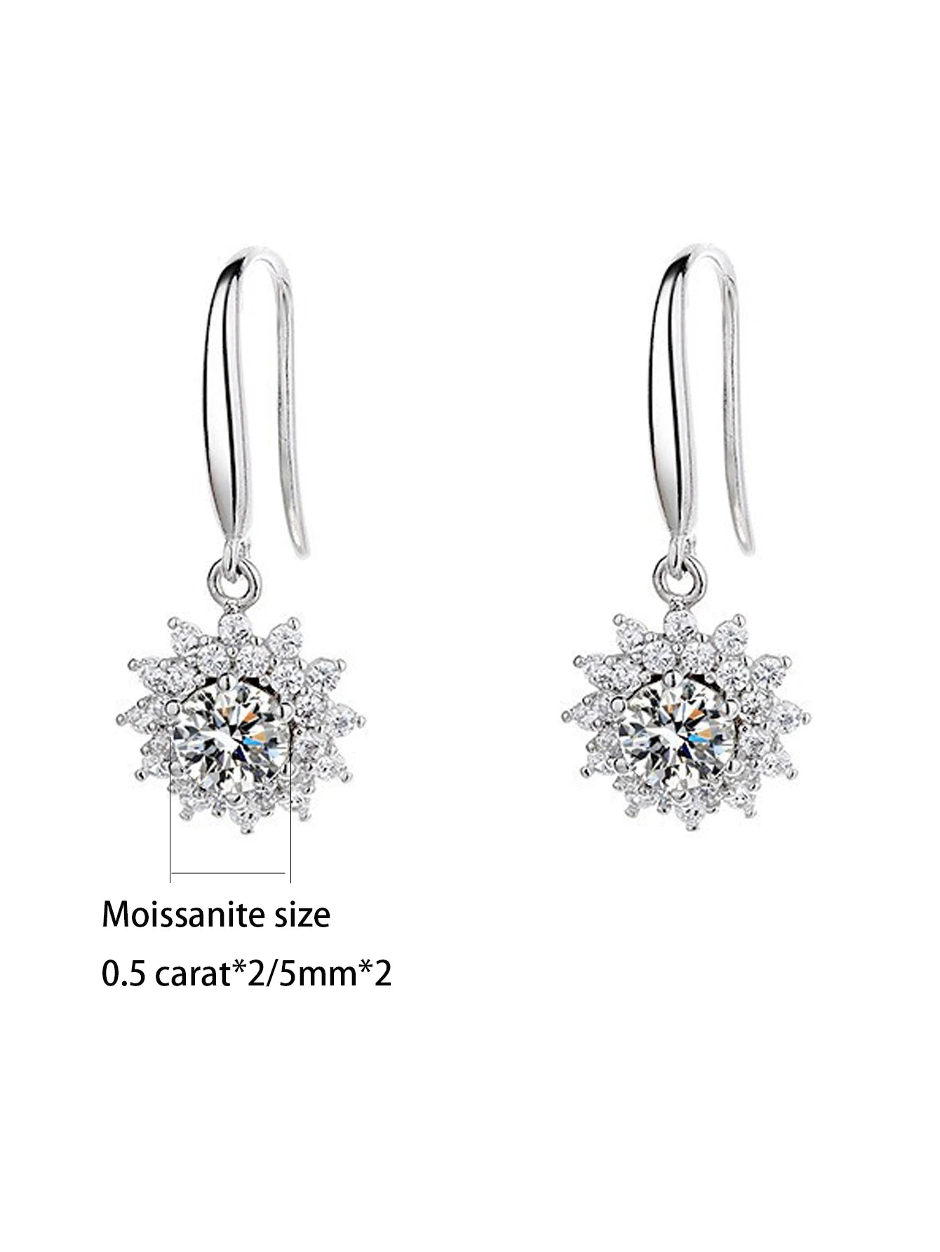 Sunflower Dangle Earrings