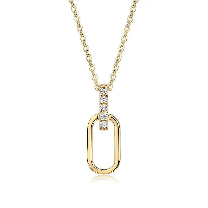 The Linear Link Necklace