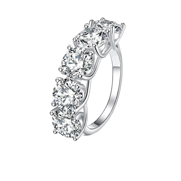 Reema - Four Stone Wedding Band