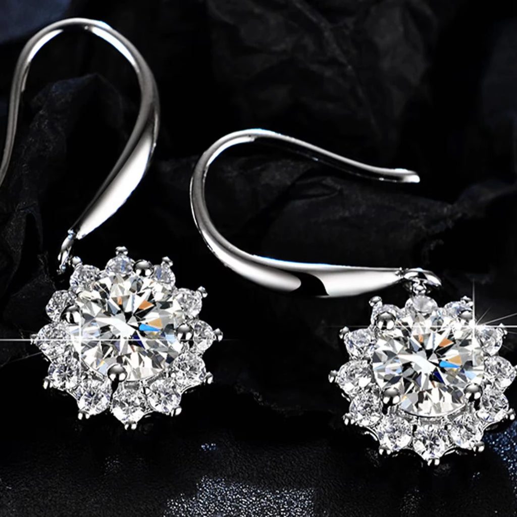 Sunflower Dangle Earrings