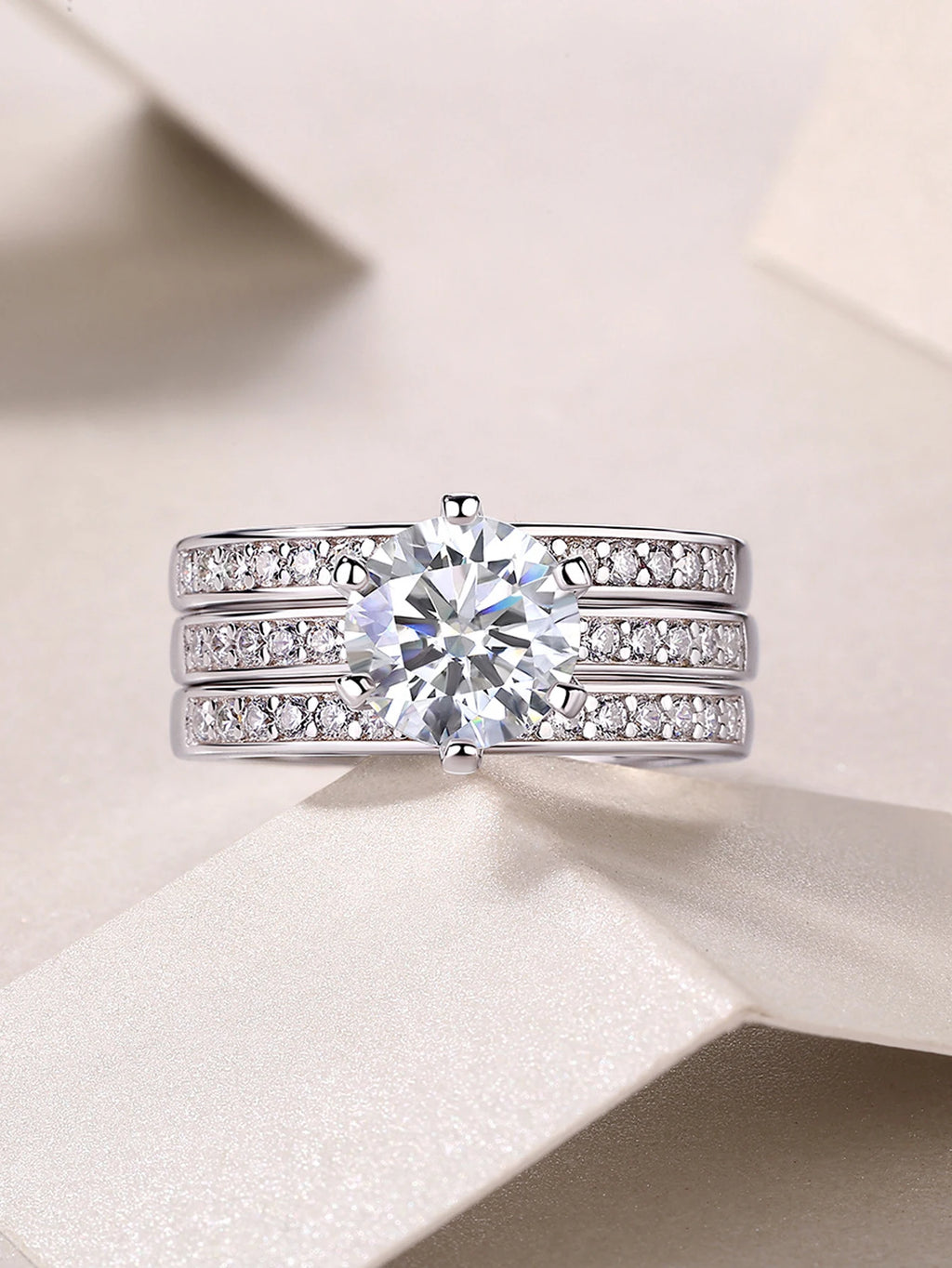 Diane - Full Stack Pave Engagement Ring