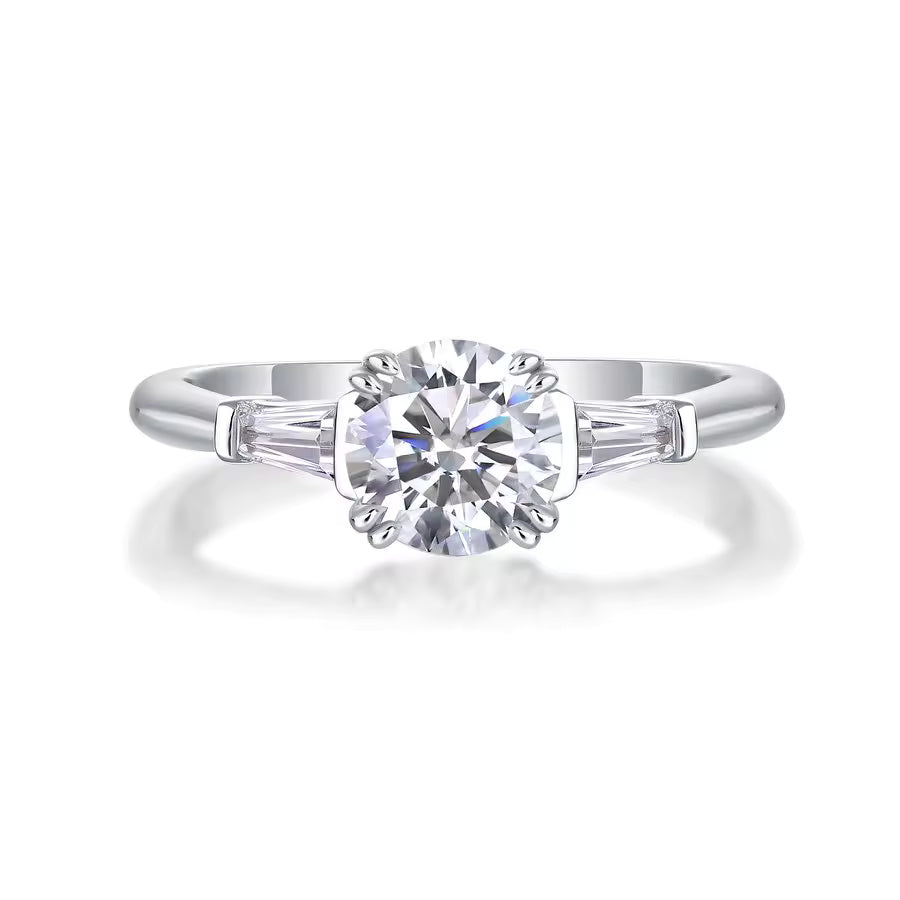 Chrystie - 3 Stone Engagement Ring
