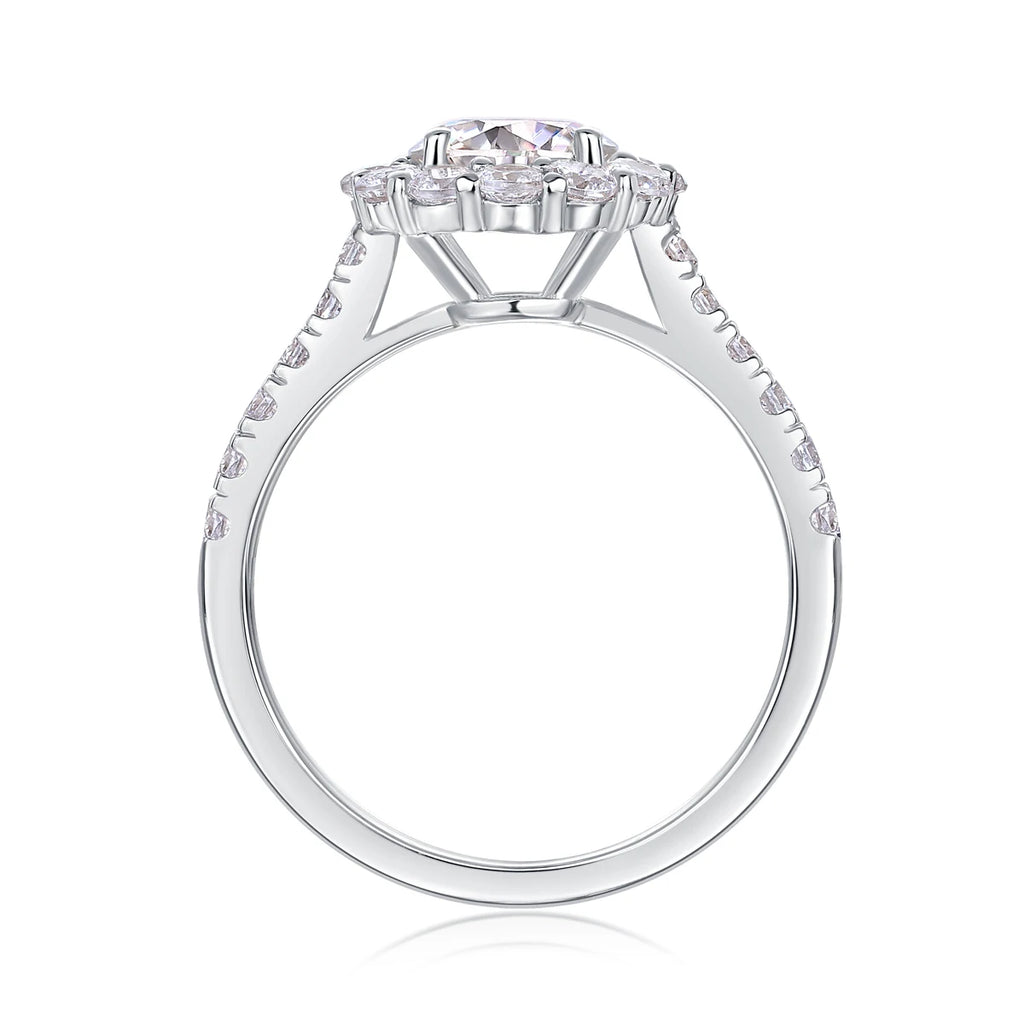 Rebecca - Halo Round Stone Engagement Ring