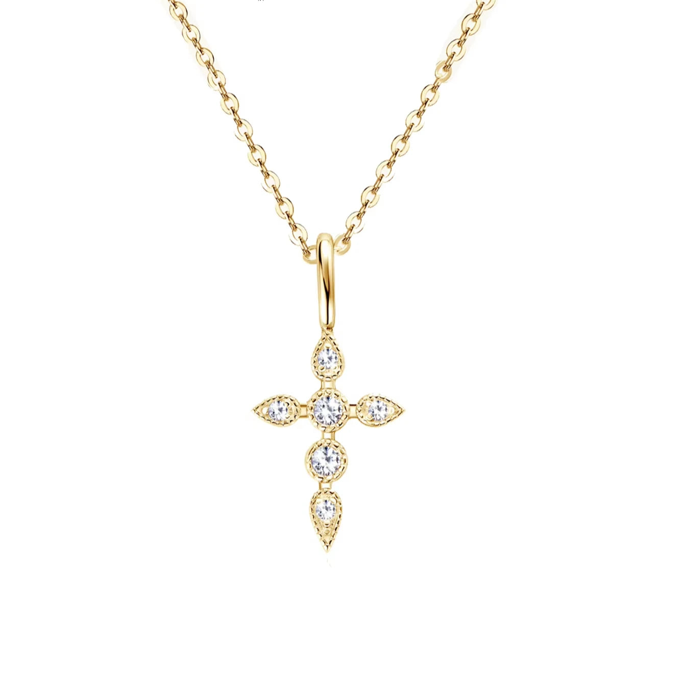 Celestial Cross Necklace