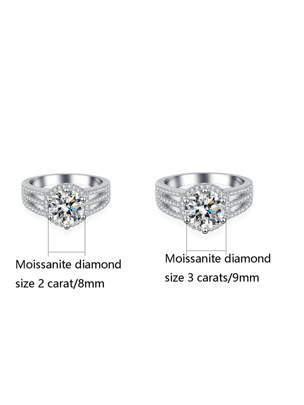 Aura - Triple-Band Halo Ring