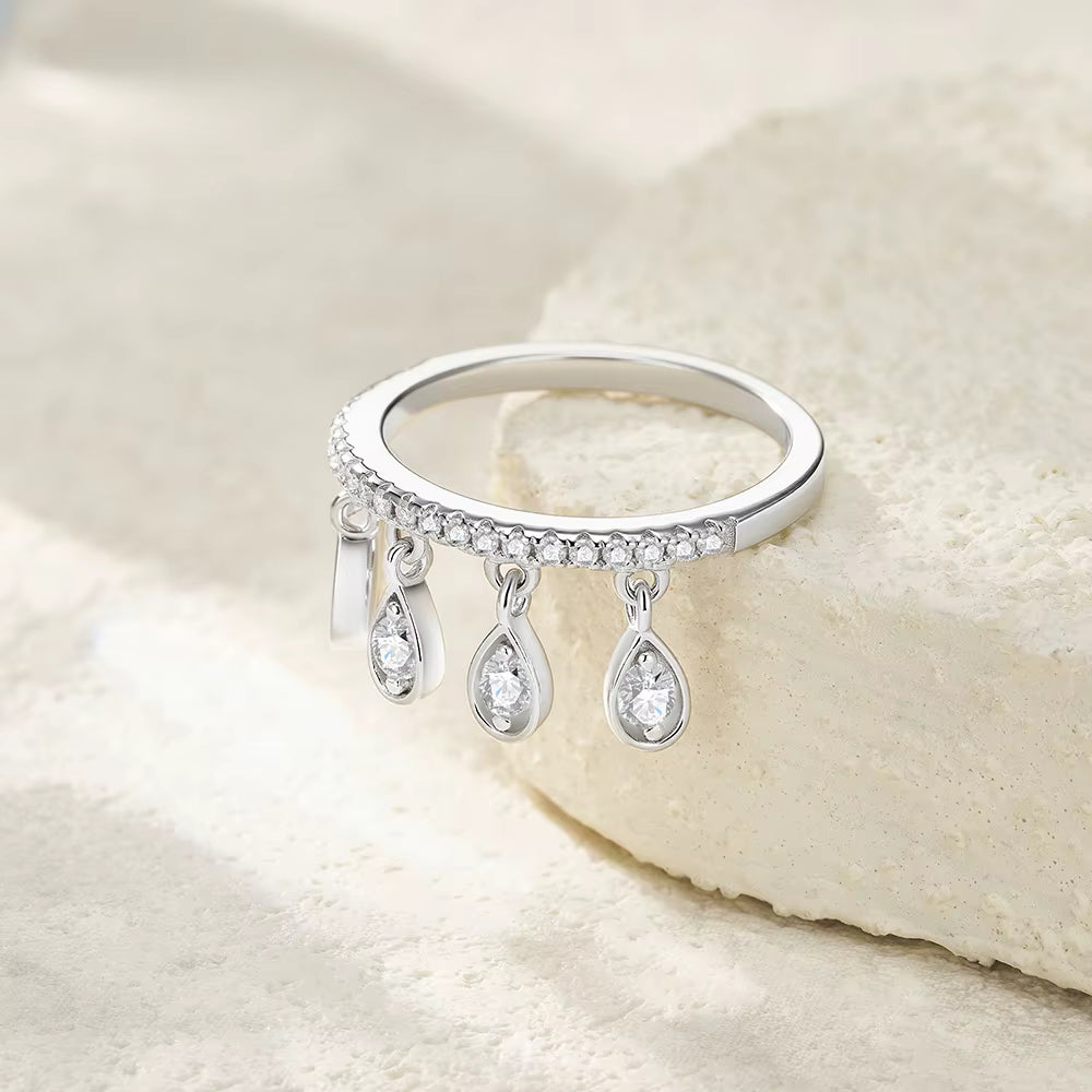 Stackable Dangle Ring