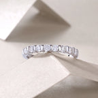 Diamond ring on a light background