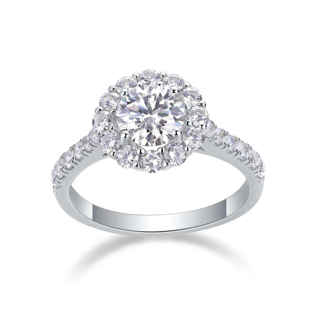 Rebecca - Halo Round Stone Engagement Ring