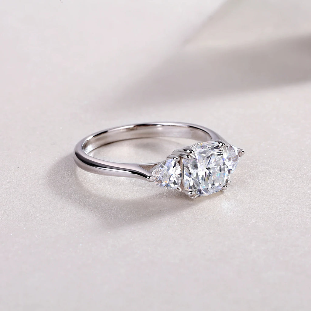 Eve - 3 Stone Marquise Shape Engagement Ring