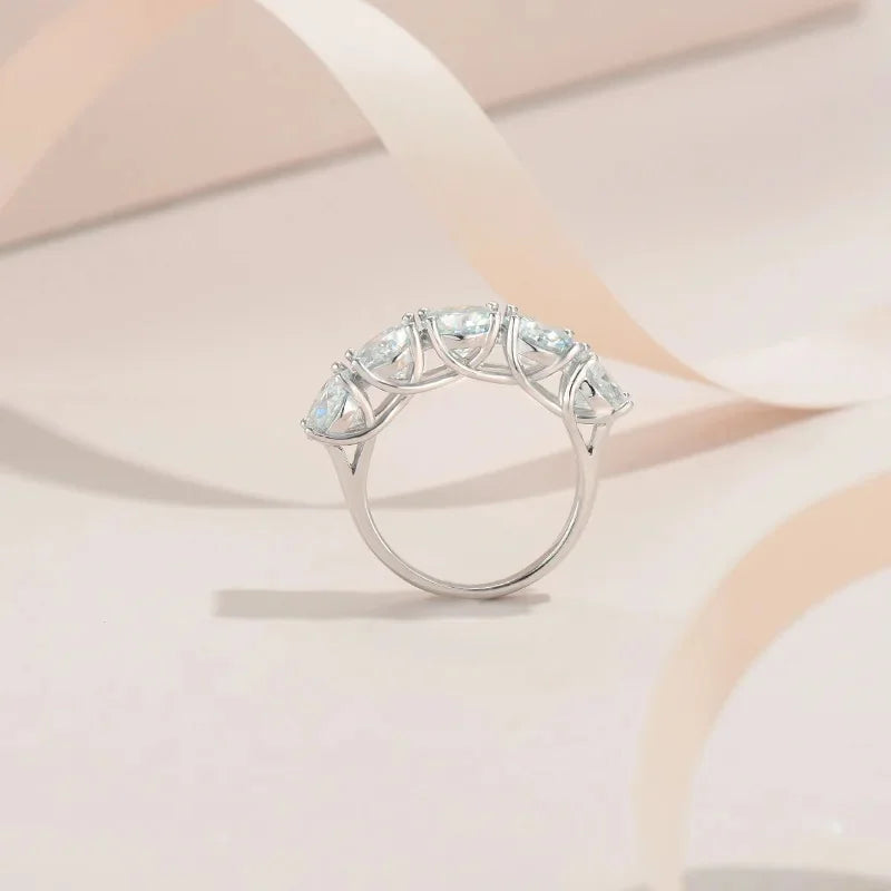 Reema - Four Stone Wedding Band