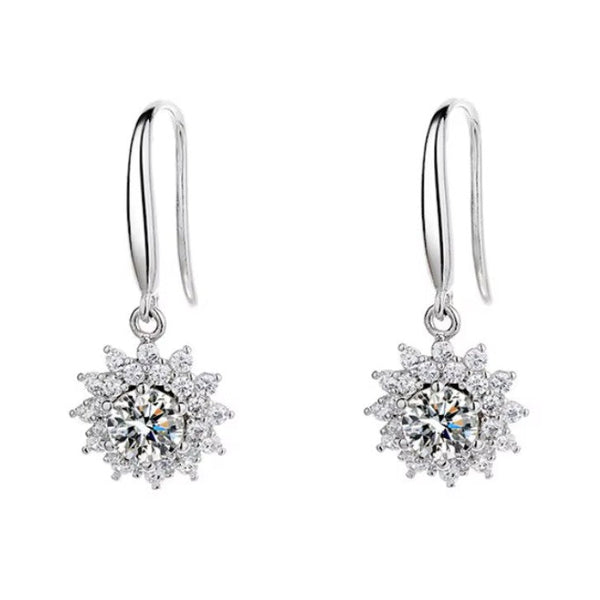 Sunflower Dangle Earrings