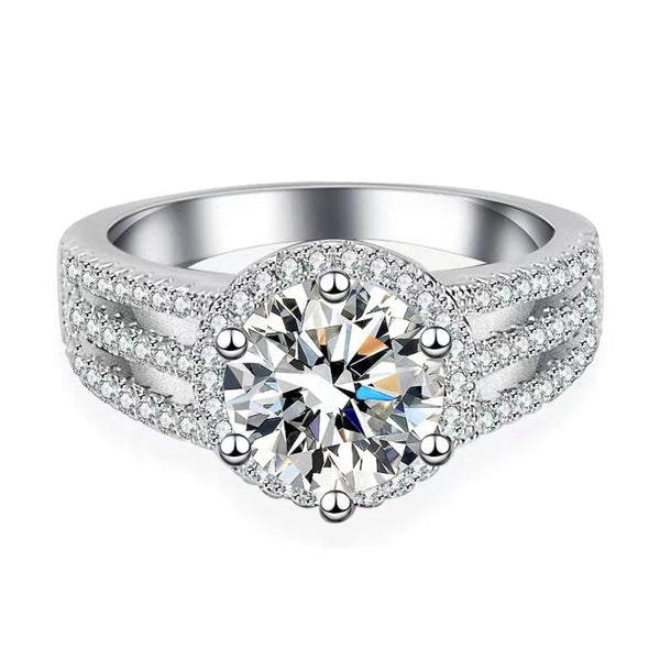 Aura - Triple-Band Halo Ring