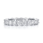 Diamond ring with a white background