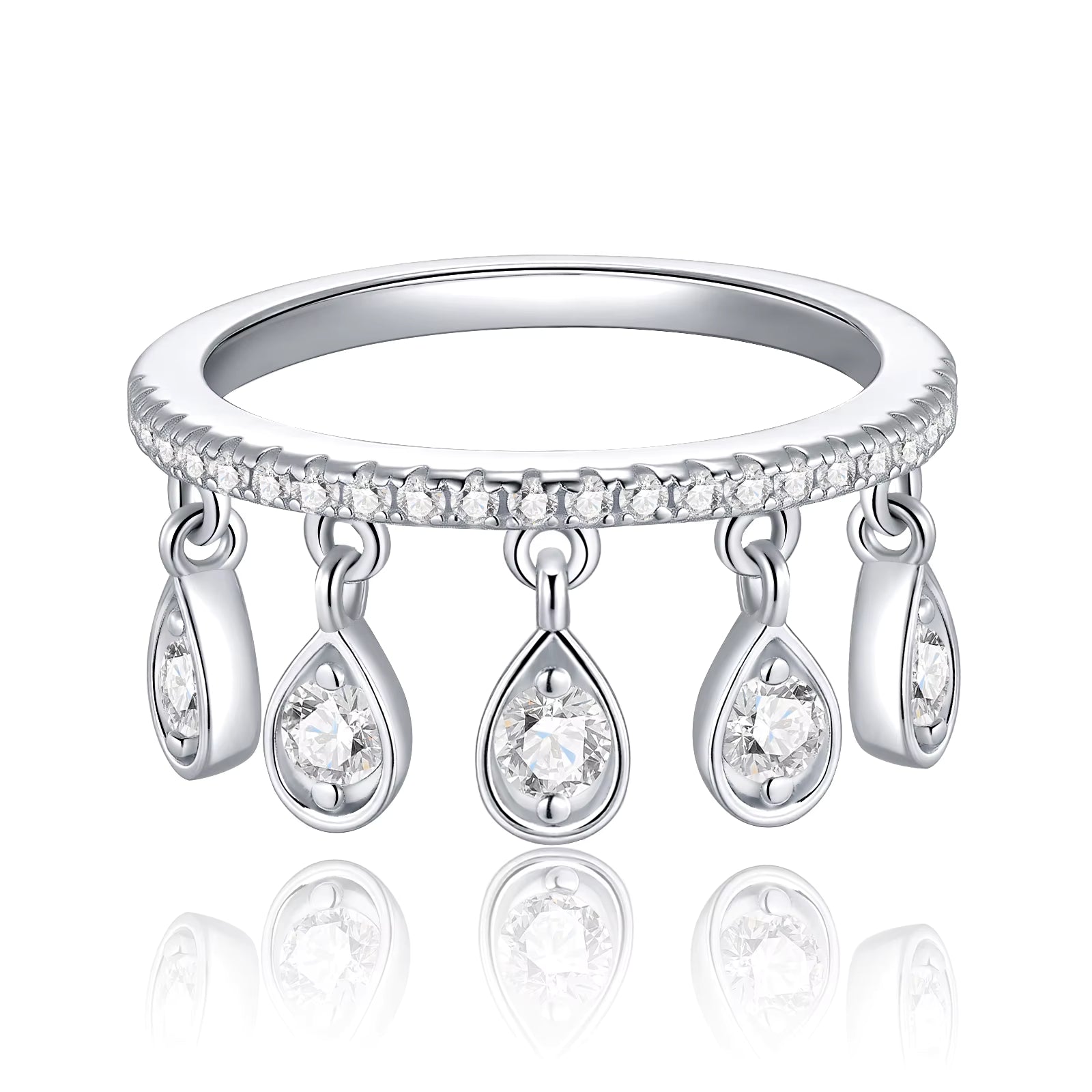 Stackable Dangle Ring